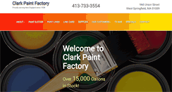 Desktop Screenshot of clarkpaint.com